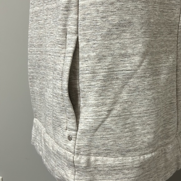 Athleta Apres Anything Vest Sherpa Fleece Jacket Cream Oatmeal Sz XXS - Picture 7 of 12